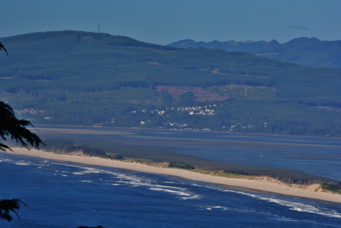 The view from the top of Cape Lookout